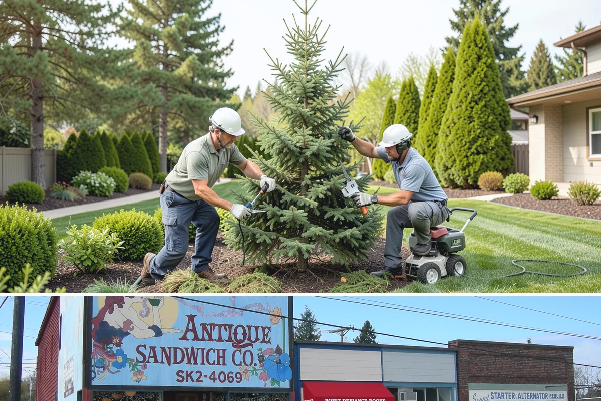 Cherry Tree Pruning in Ruston, Pierce County, WA - Best pruned in summer after bloom or fruit to reduce disease