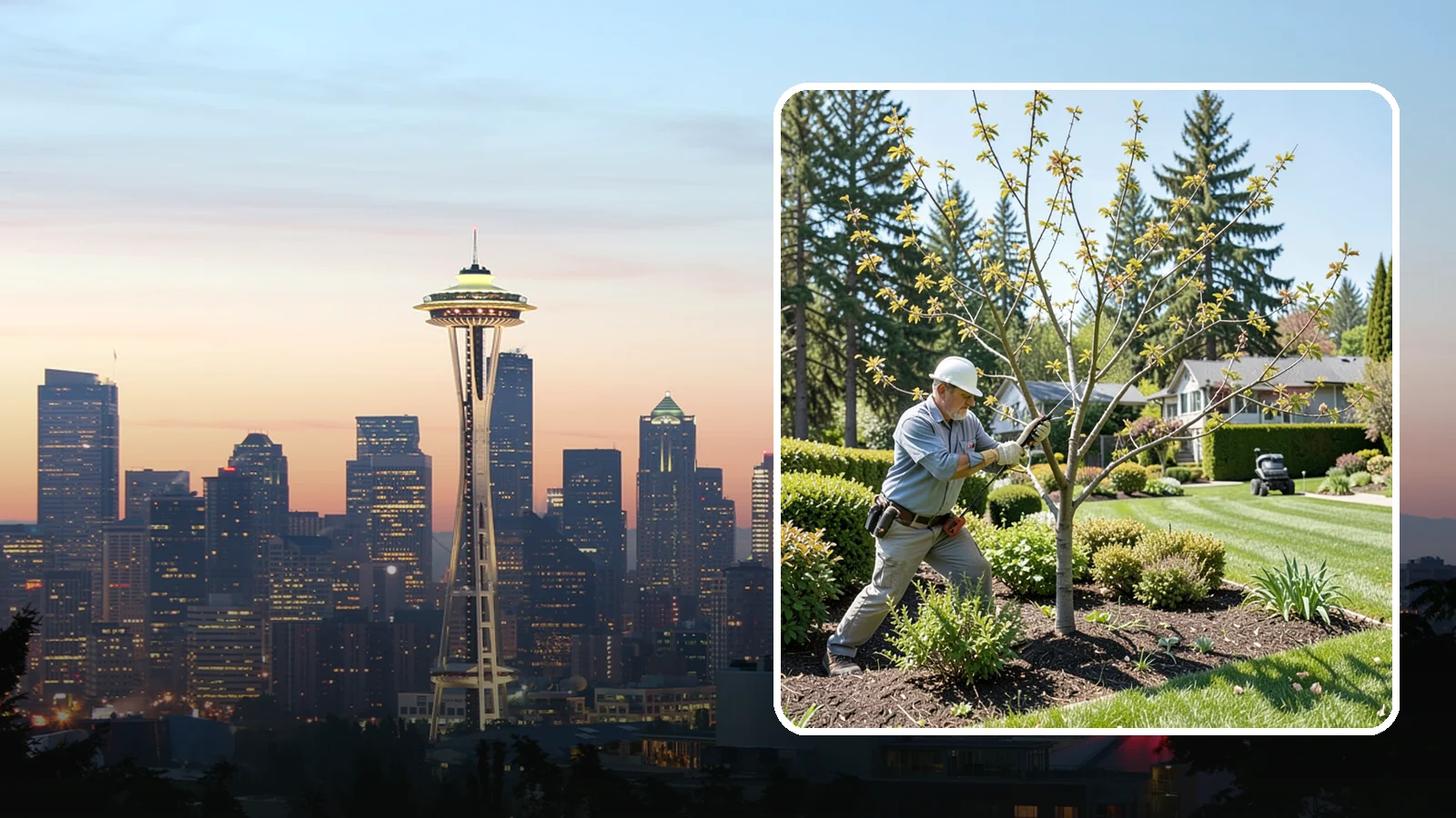 Cherry Tree Pruning in Seattle, King County, WA - Pruning for ornamental and fruiting cherries that protects health and encourages bloom.