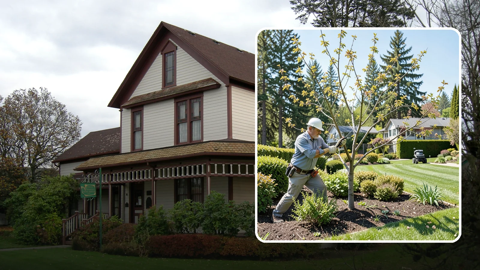 Cherry Tree Pruning in Sumner, Pierce County, WA - Pruning for ornamental and fruiting cherries that protects health and encourages bloom.