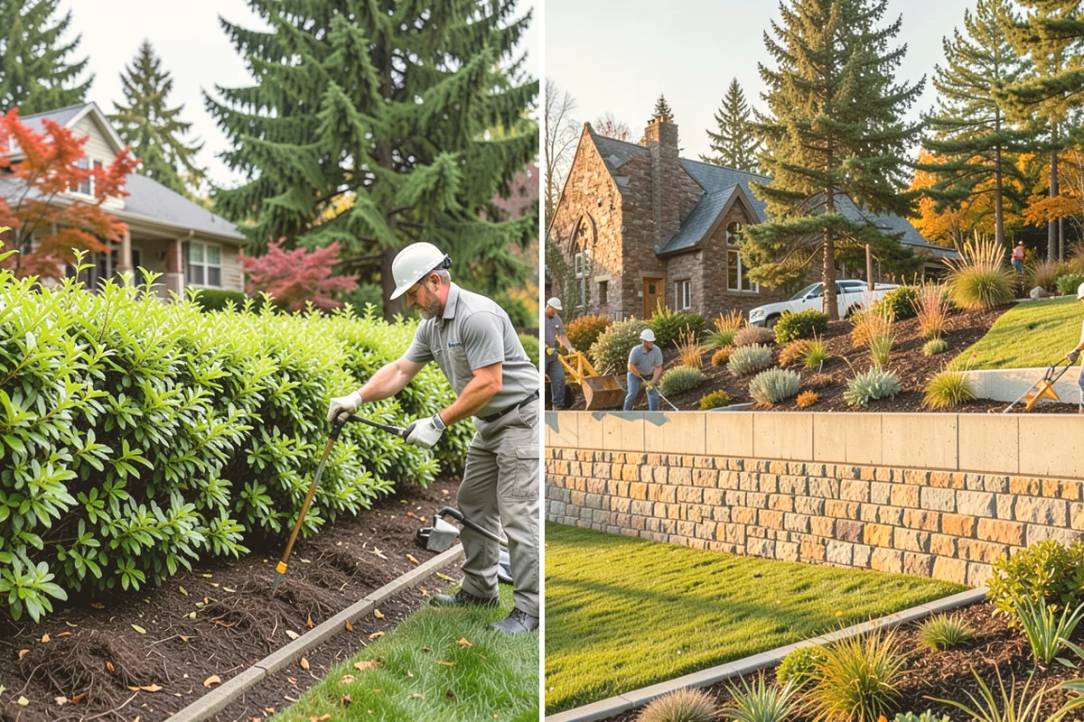 Cobble Installation in Bothell, King County, WA - Excavate and shape the channel or bed with proper grade for flow
