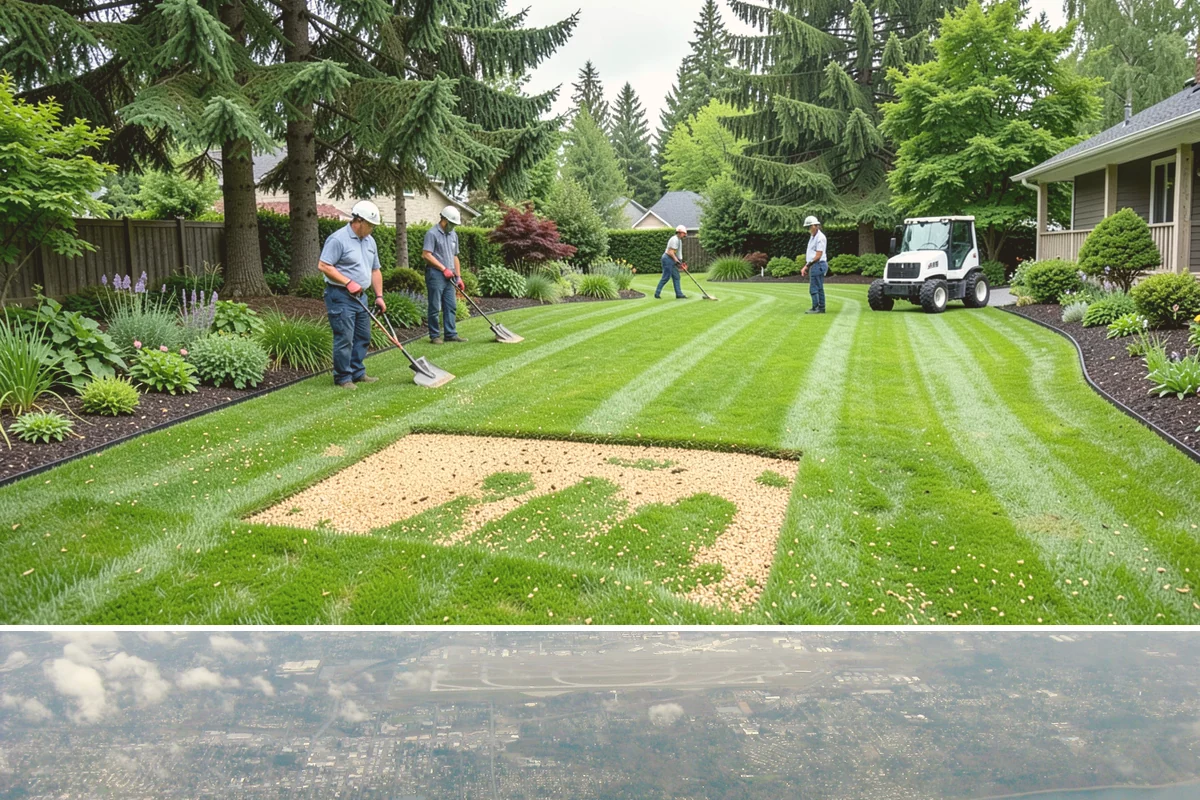 Cobble Installation in Burien, King County, WA - Cobble projects go smoothest in the drier summer window when creek beds and swales can be excavated and shaped without working in...