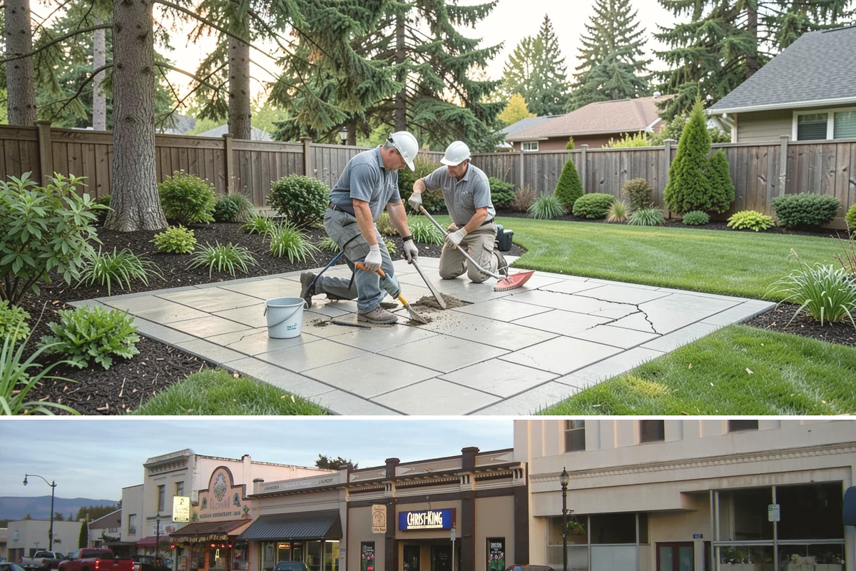 Cobble Installation in Burlington, Skagit County, WA - Cobble projects go smoothest in the drier summer window when creek beds and swales can be excavated and shaped without working in...