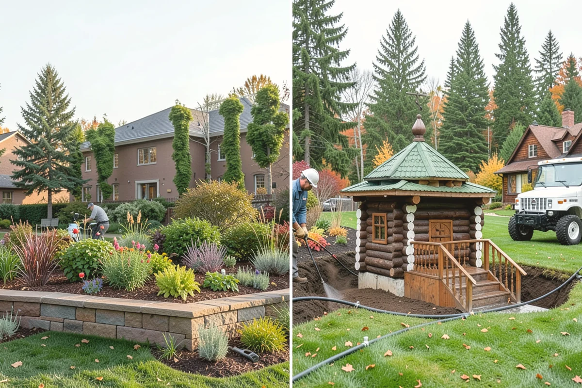 Cobble Installation in Covington, King County, WA - Excavate and shape the channel or bed with proper grade for flow