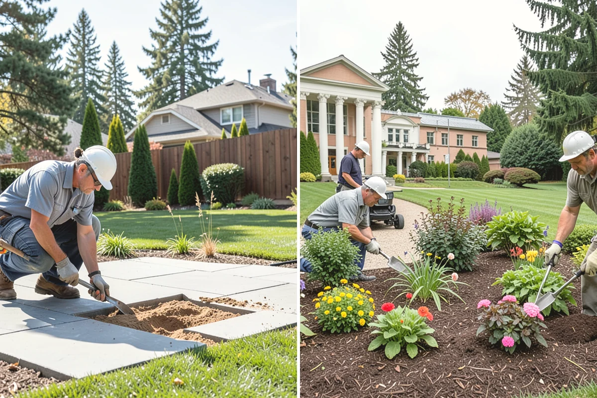 Cobble Installation in Edgewood, Pierce County, WA - Excavate and shape the channel or bed with proper grade for flow