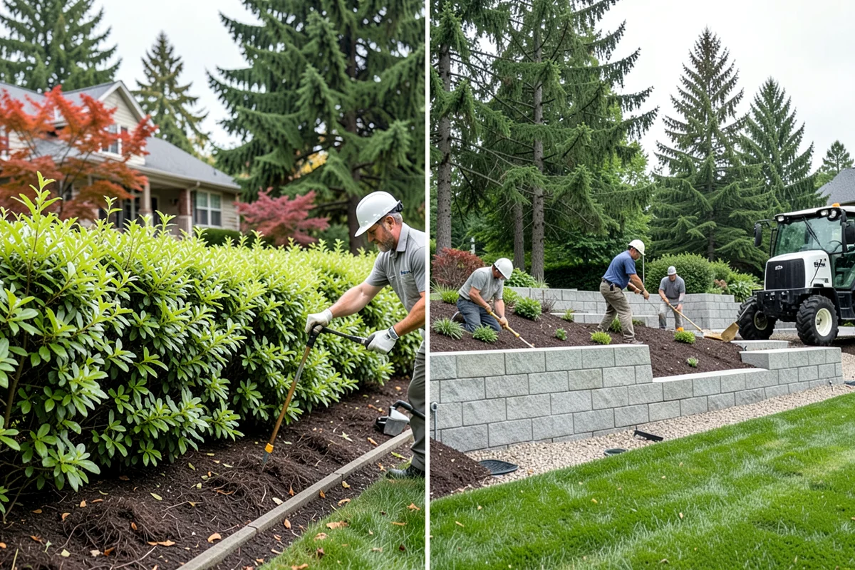 Cobble Installation in Everett, Snohomish County, WA - Excavate and shape the channel or bed with proper grade for flow