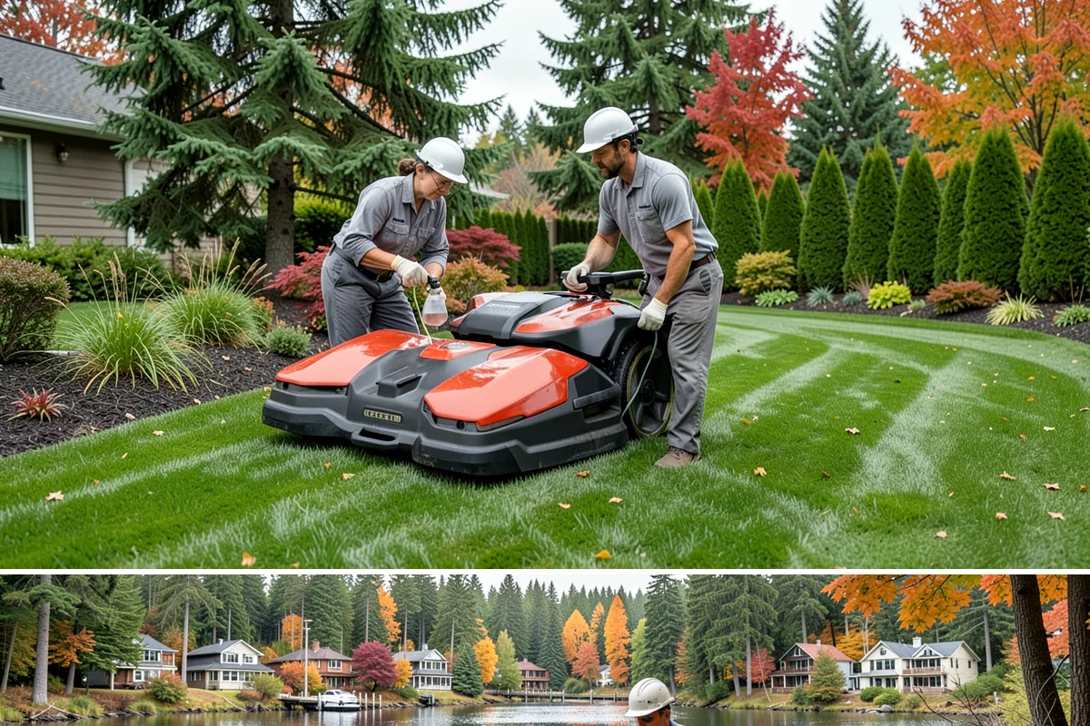 Cobble Installation in La Conner, Skagit County, WA - Cobble projects go smoothest in the drier summer window when creek beds and swales can be excavated and shaped without working in...