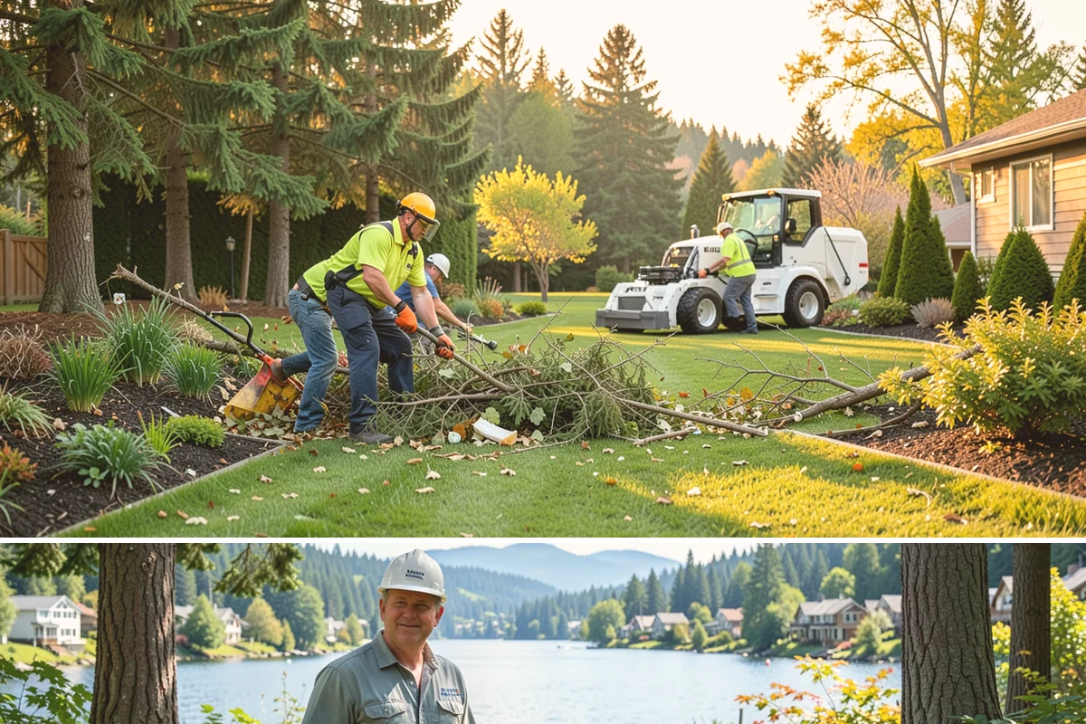 Cobble Installation in Milton, King County, WA - Cobble projects go smoothest in the drier summer window when creek beds and swales can be excavated and shaped without working in...