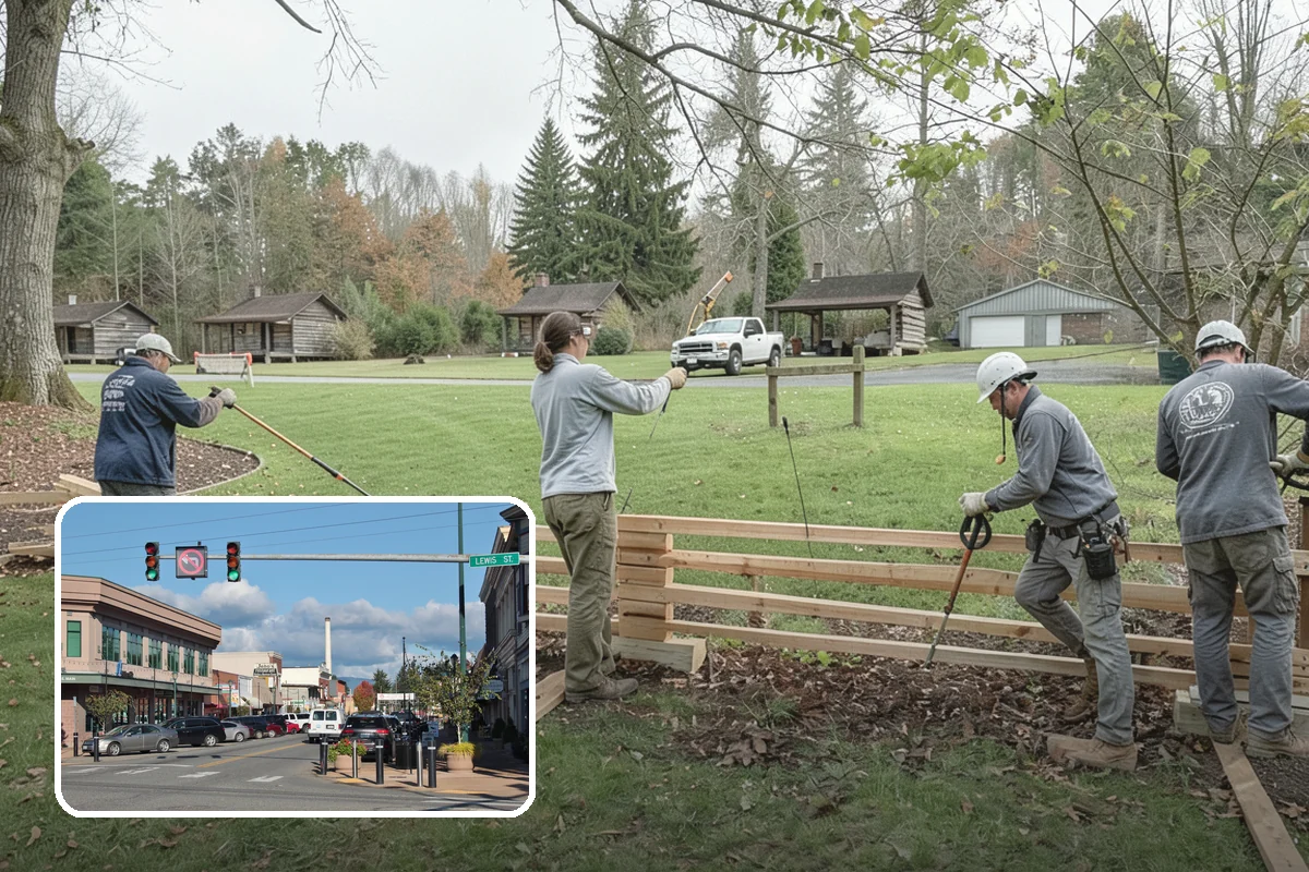 Cobble Installation in Monroe, Snohomish County, WA - Handles concentrated water flow in swales and creek beds