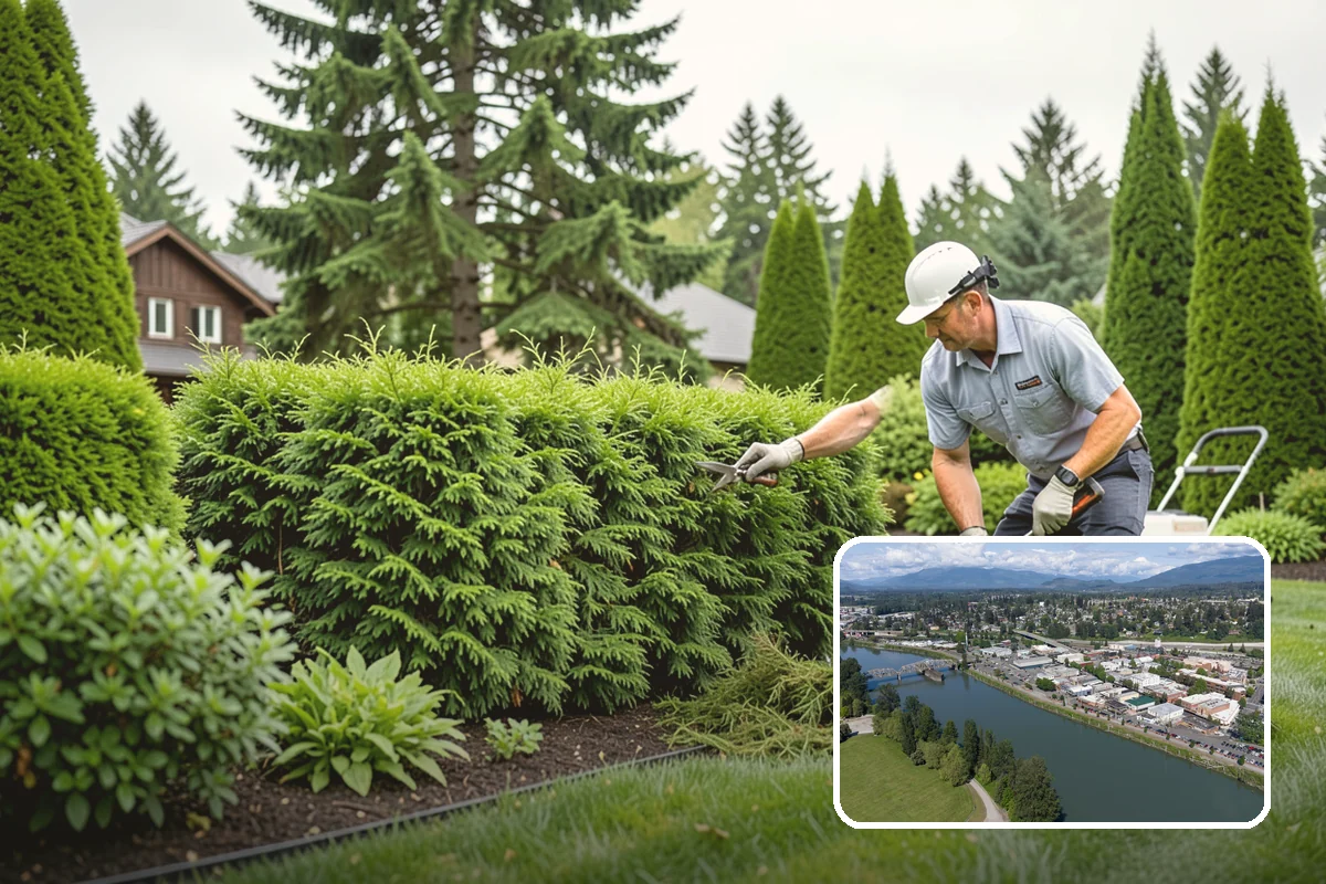 Cobble Installation in Mount Vernon, Skagit County, WA - Handles concentrated water flow in swales and creek beds