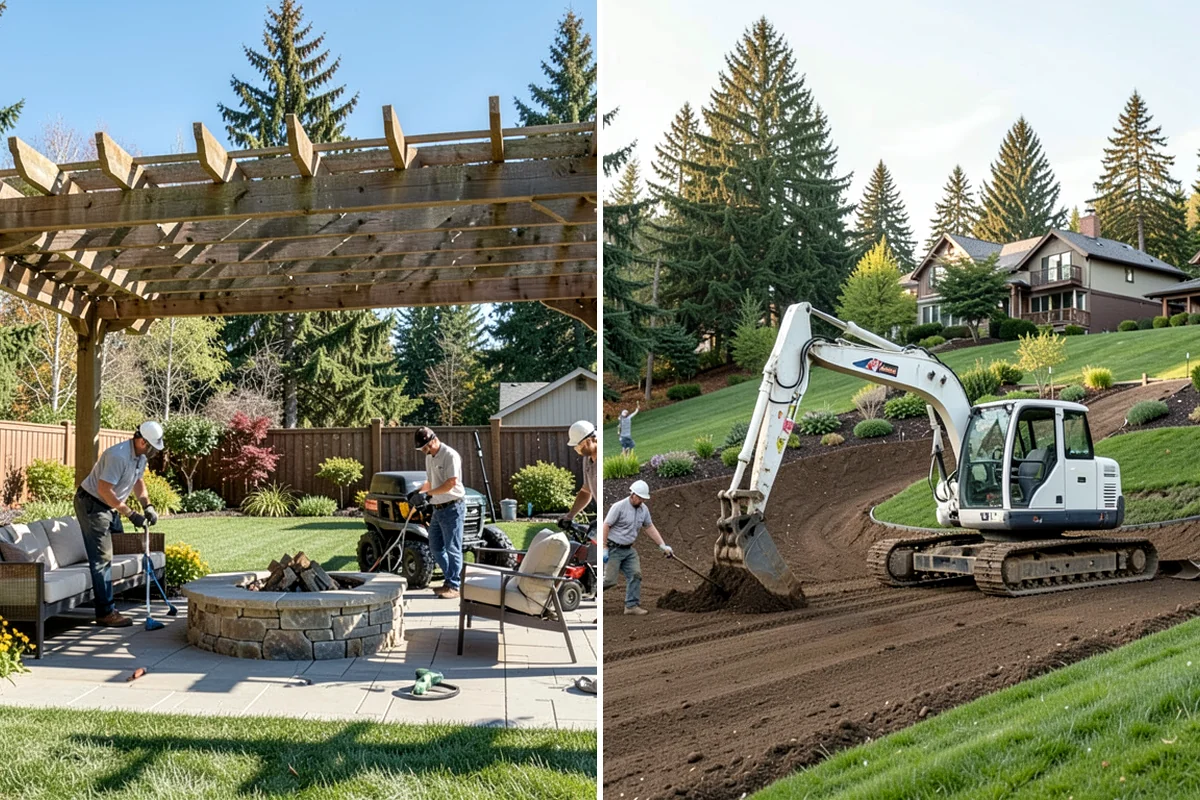 Cobble Installation in Normandy Park, King County, WA - Excavate and shape the channel or bed with proper grade for flow
