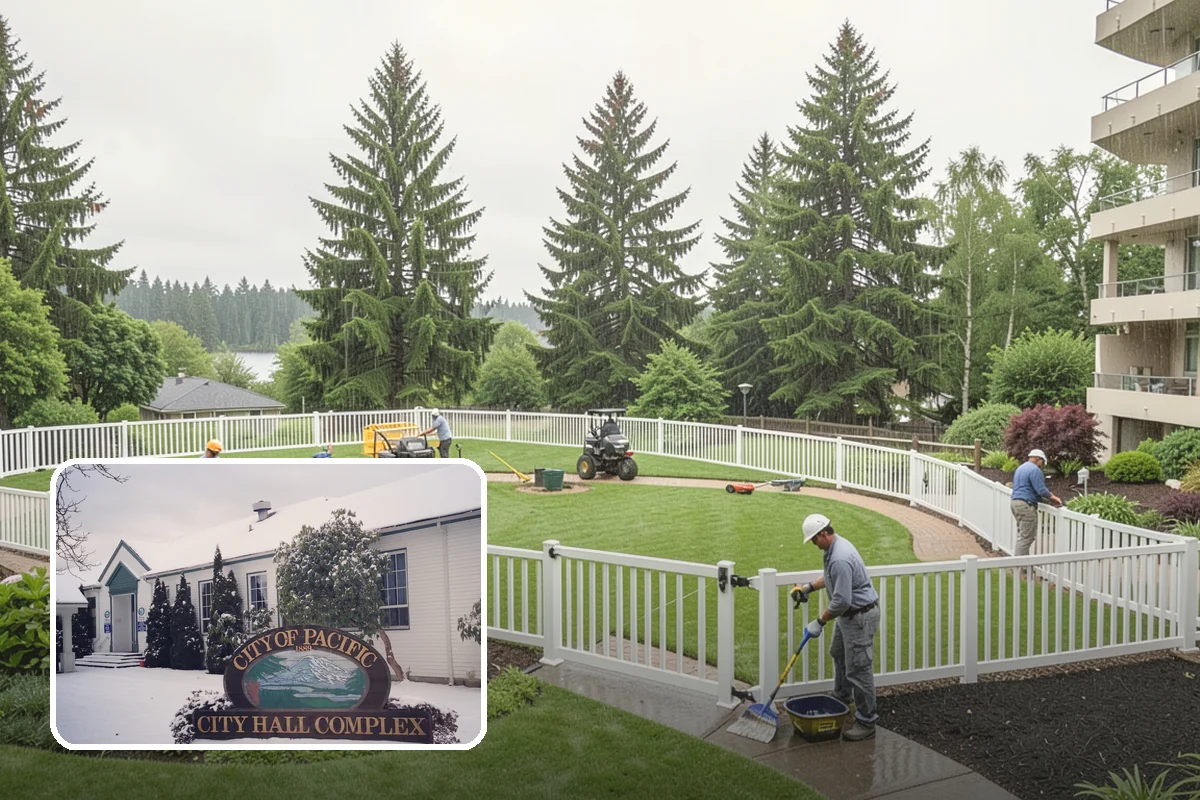 Cobble Installation in Pacific, King County, WA - Handles concentrated water flow in swales and creek beds