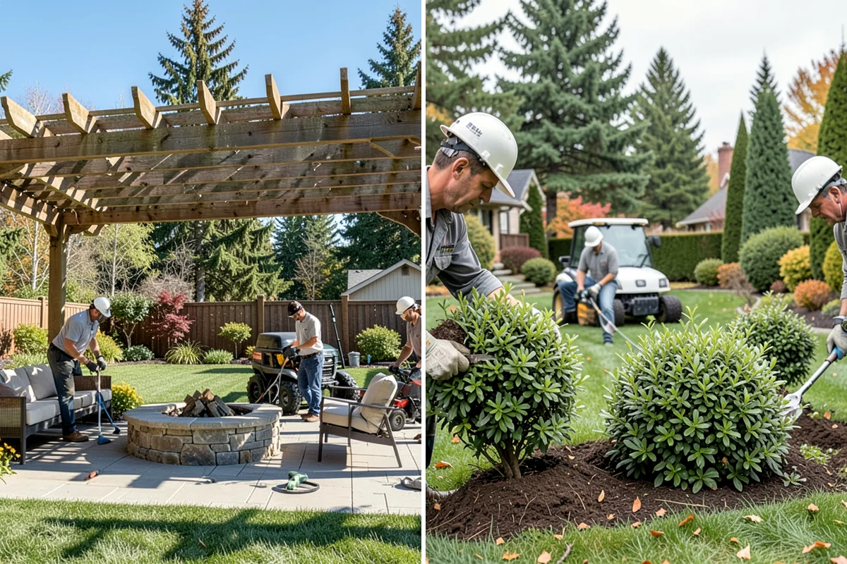 Cobble Installation in Puyallup, Pierce County, WA - Excavate and shape the channel or bed with proper grade for flow