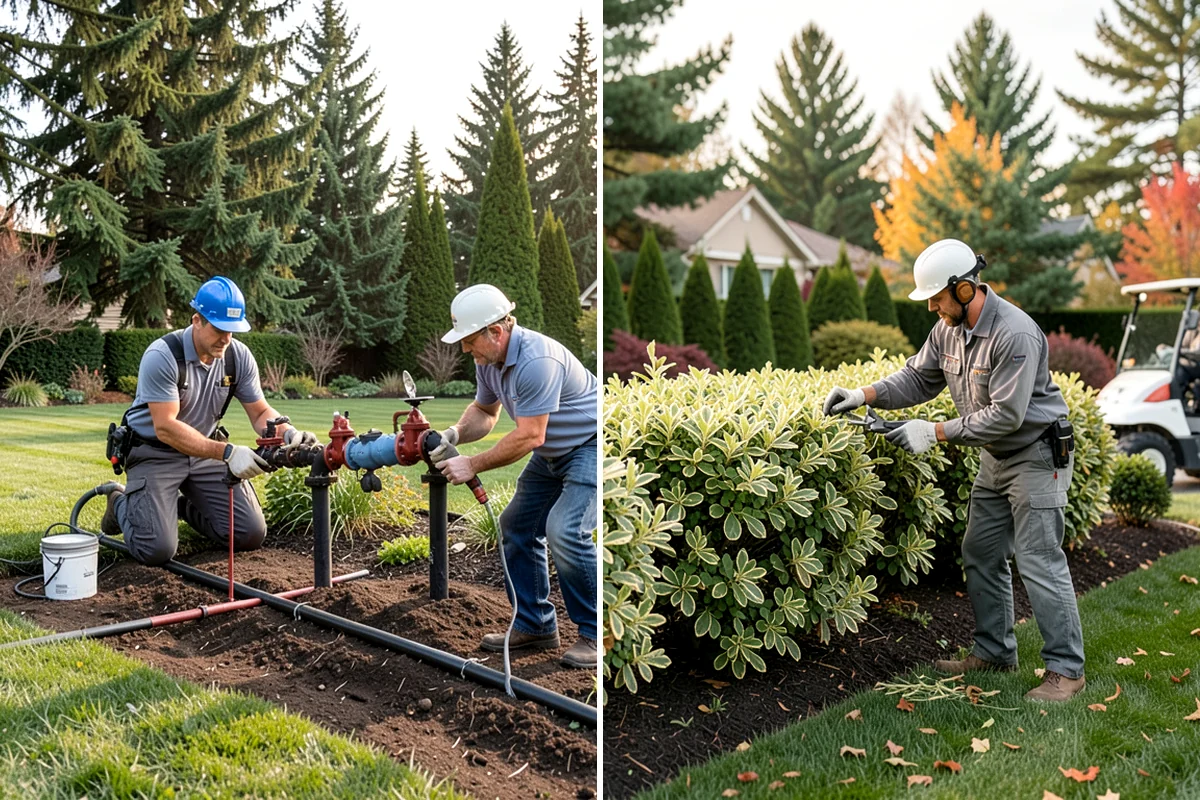 Cobble Installation in SeaTac, King County, WA - Excavate and shape the channel or bed with proper grade for flow