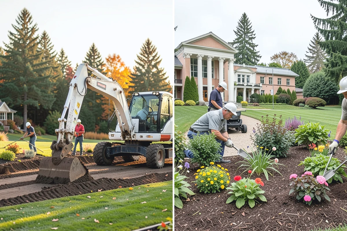 Cobble Installation in Wilkeson, Pierce County, WA - Excavate and shape the channel or bed with proper grade for flow