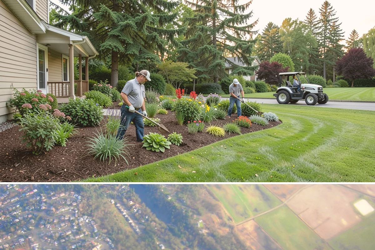 Cobblestone Installation in Algona, King County, WA - Best laid spring through fall so joints set before winter, though mortared cobble aprons can be built in drier cold-weather...