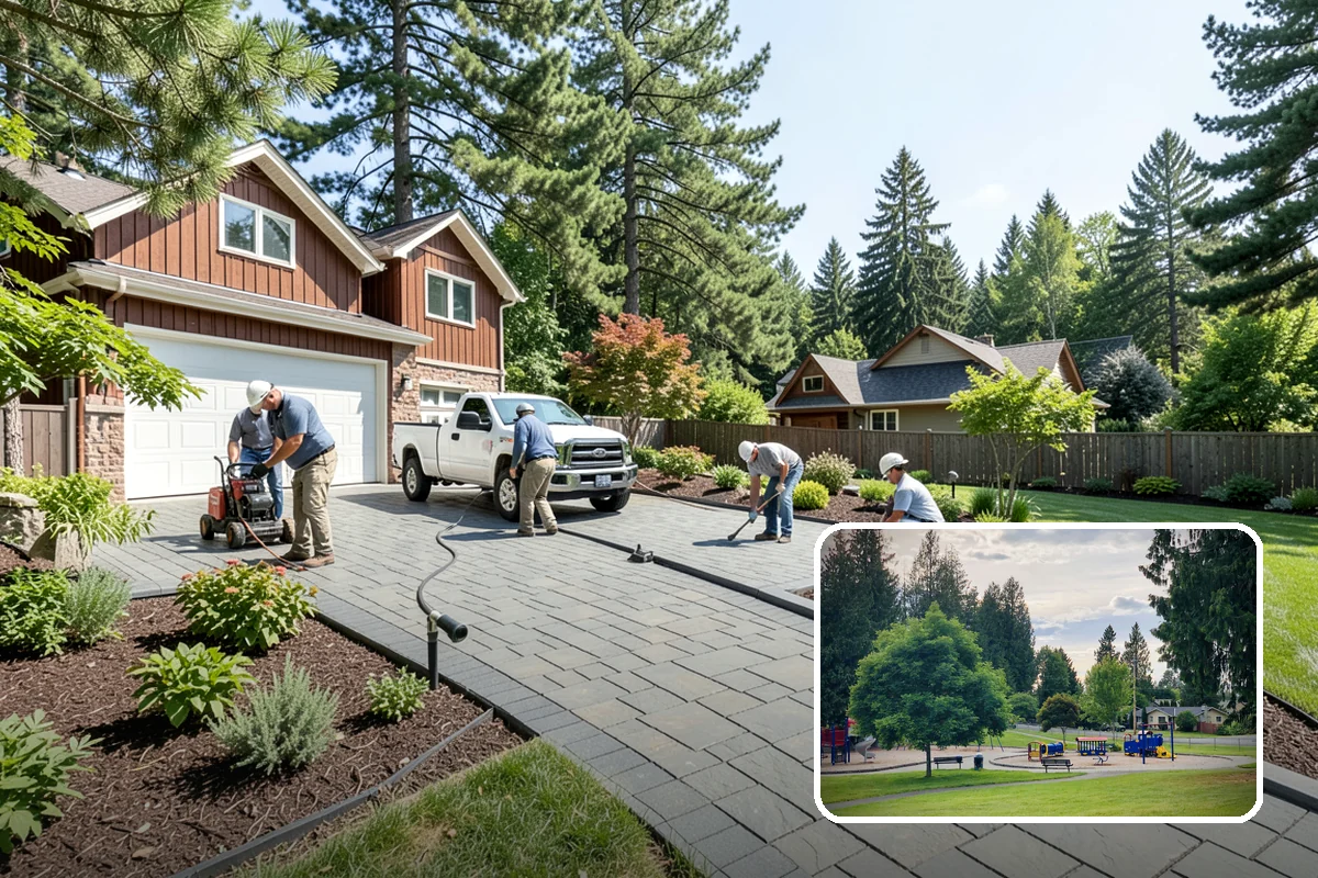 Cobblestone Installation in Bonney Lake, Pierce County, WA - Exceptional durability that lasts for generations