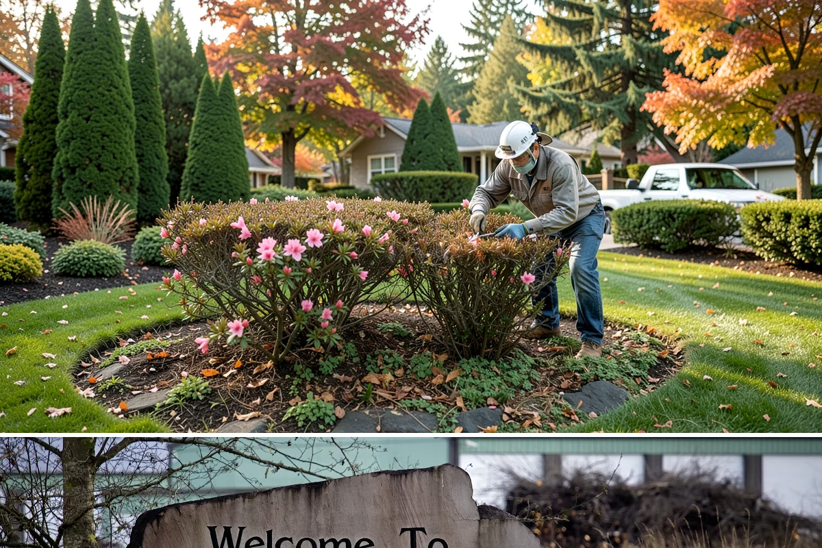 Cobblestone Installation in Buckley, Pierce County, WA - Best laid spring through fall so joints set before winter, though mortared cobble aprons can be built in drier cold-weather...