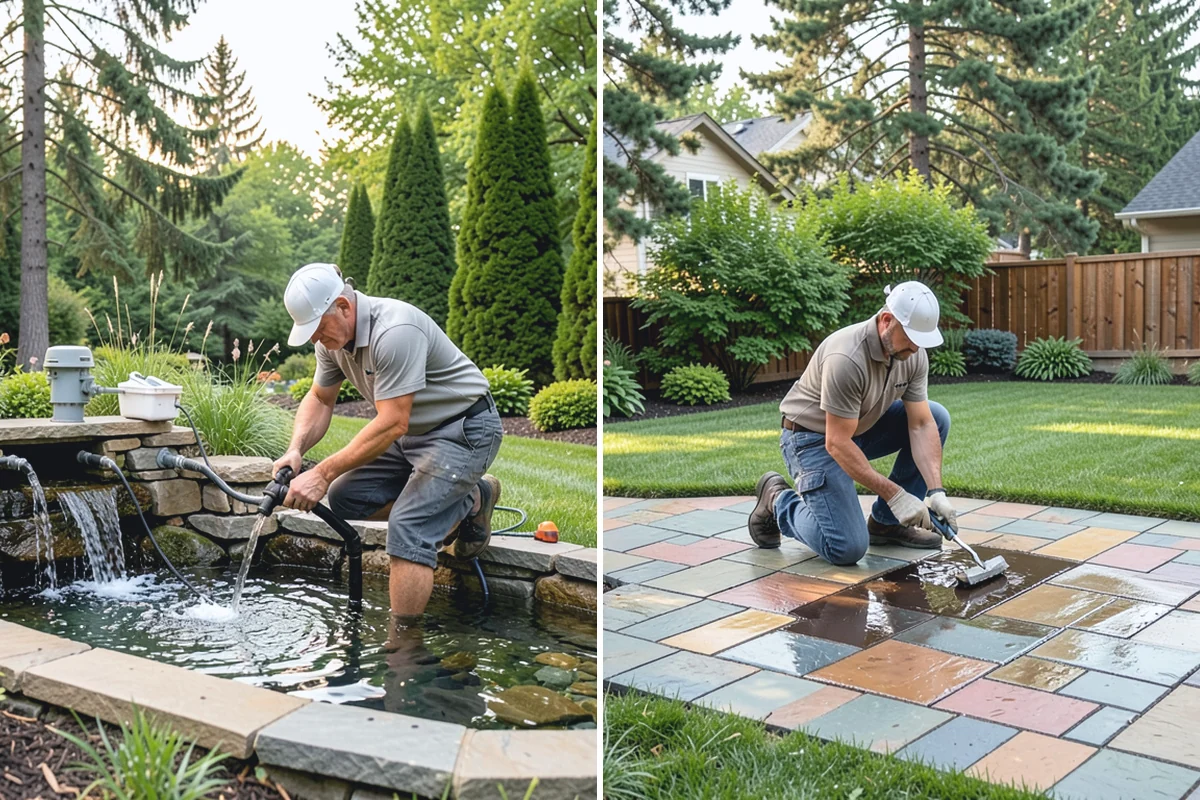 Cobblestone Installation in Darrington, Snohomish County, WA - Confirm layout and drainage requirements