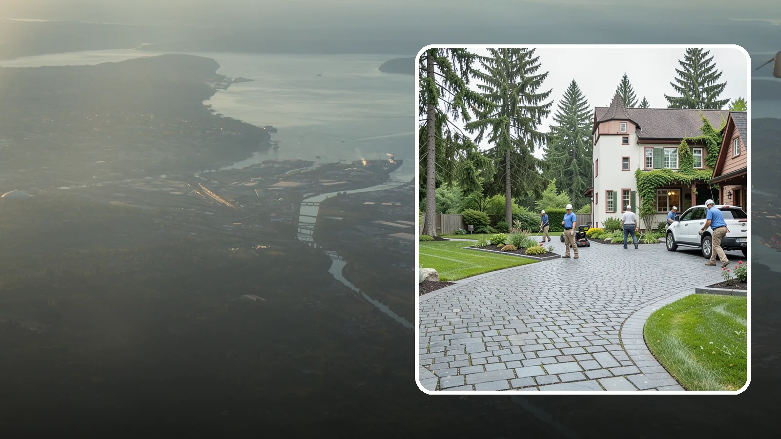 Cobblestone Installation in Fife, Pierce County, WA - Rugged granite or basalt cobblestones set for old-world driveways, borders, and accents that endure decades of Northwest weather.