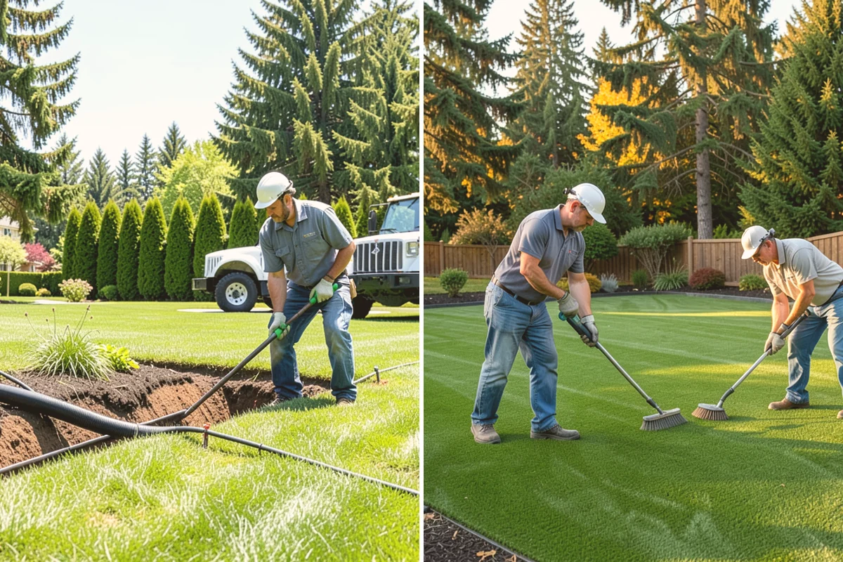 Cobblestone Installation in Fife, Pierce County, WA - Confirm layout and drainage requirements
