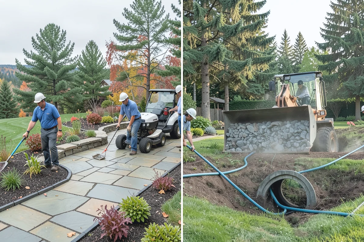 Cobblestone Installation in Granite Falls, Snohomish County, WA - Confirm layout and drainage requirements