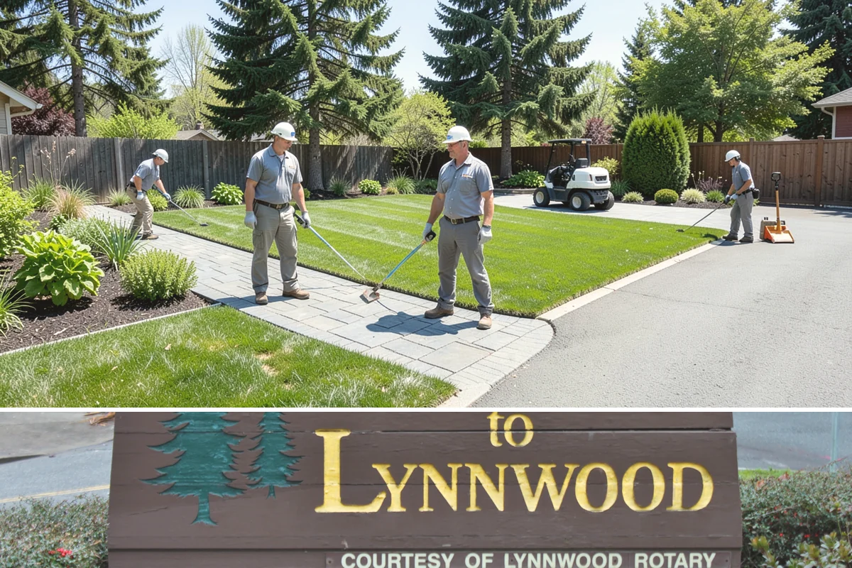 Cobblestone Installation in Lynnwood, Snohomish County, WA - Best laid spring through fall so joints set before winter, though mortared cobble aprons can be built in drier cold-weather...
