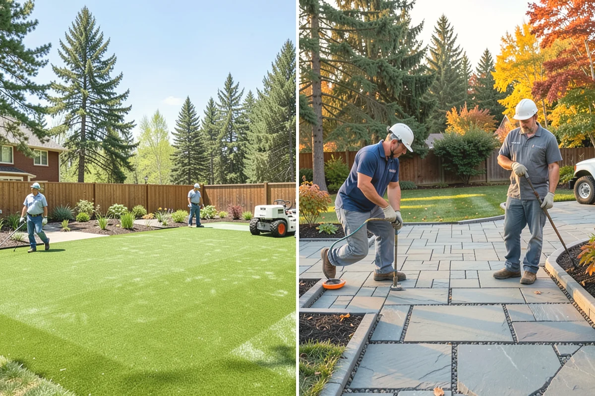 Cobblestone Installation in Mukilteo, Snohomish County, WA - Confirm layout and drainage requirements