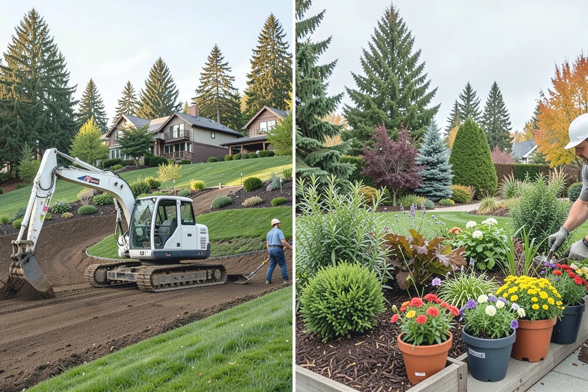 Cobblestone Installation in Redmond, King County, WA - Confirm layout and drainage requirements