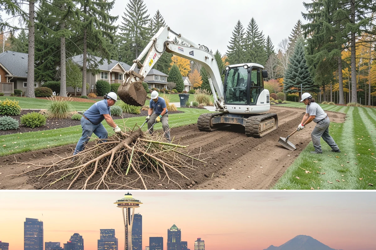 Cobblestone Installation in Seattle, King County, WA - Best laid spring through fall so joints set before winter, though mortared cobble aprons can be built in drier cold-weather...