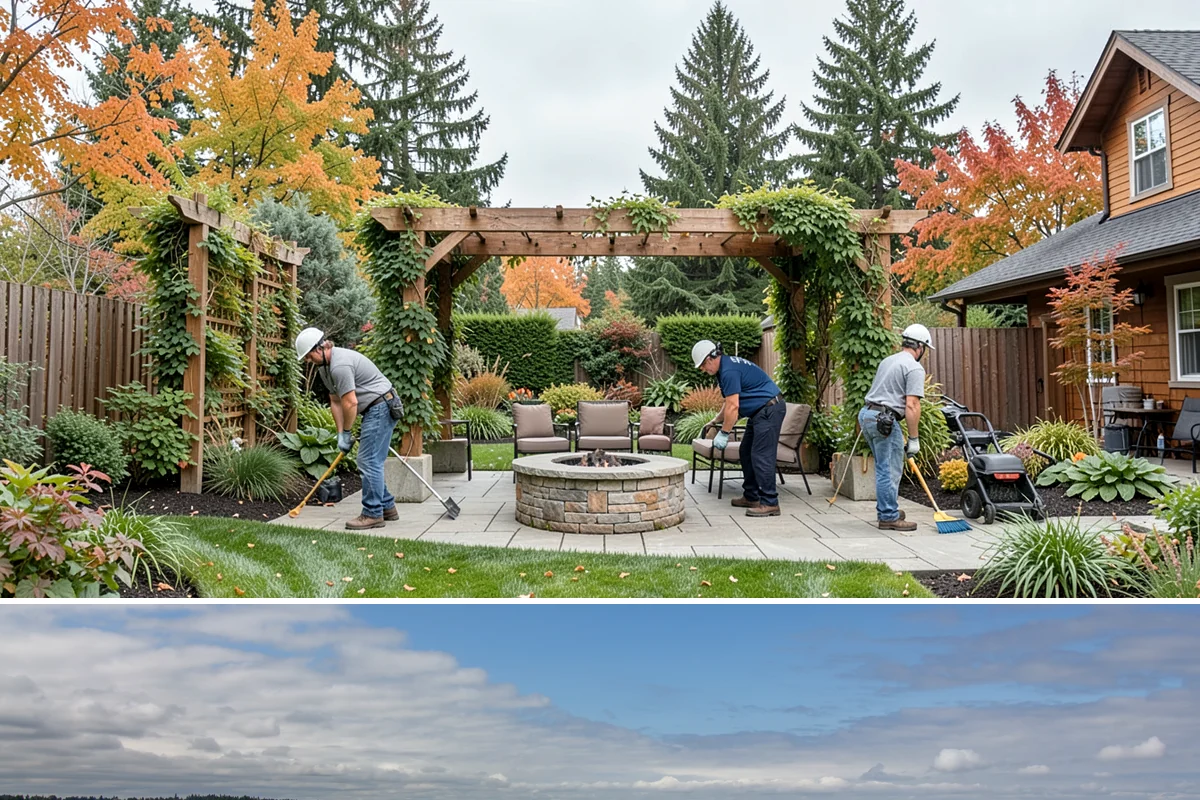 Cobblestone Installation in University Place, Pierce County, WA - Best laid spring through fall so joints set before winter, though mortared cobble aprons can be built in drier cold-weather...