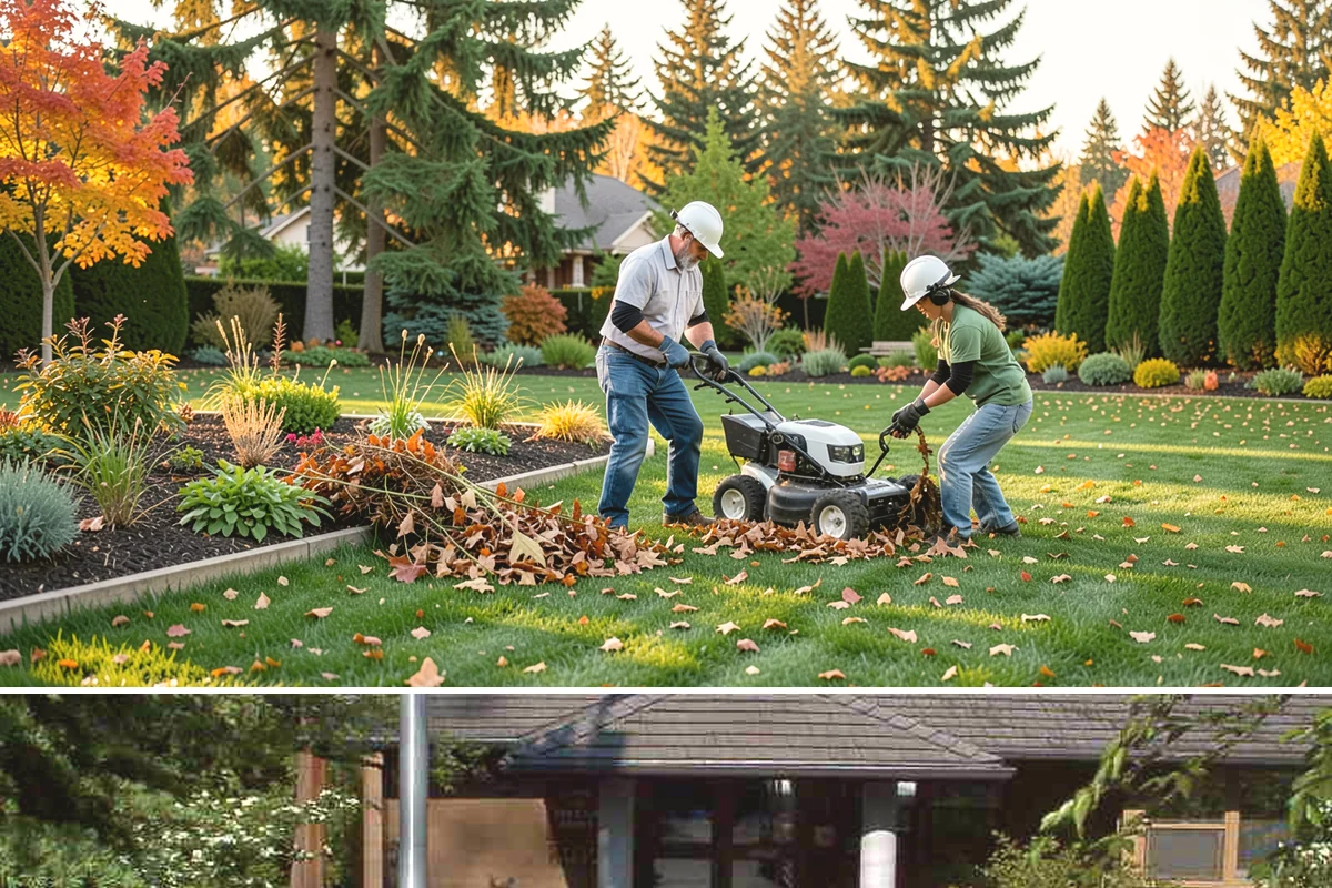 Cobblestone Installation in Yarrow Point, King County, WA - Best laid spring through fall so joints set before winter, though mortared cobble aprons can be built in drier cold-weather...