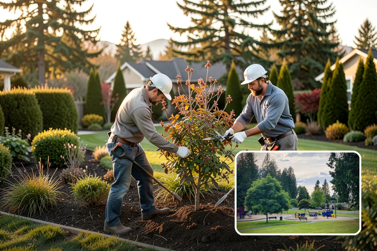 Commercial Artificial Turf in Bonney Lake, Pierce County, WA - Green grounds with no maintenance budget