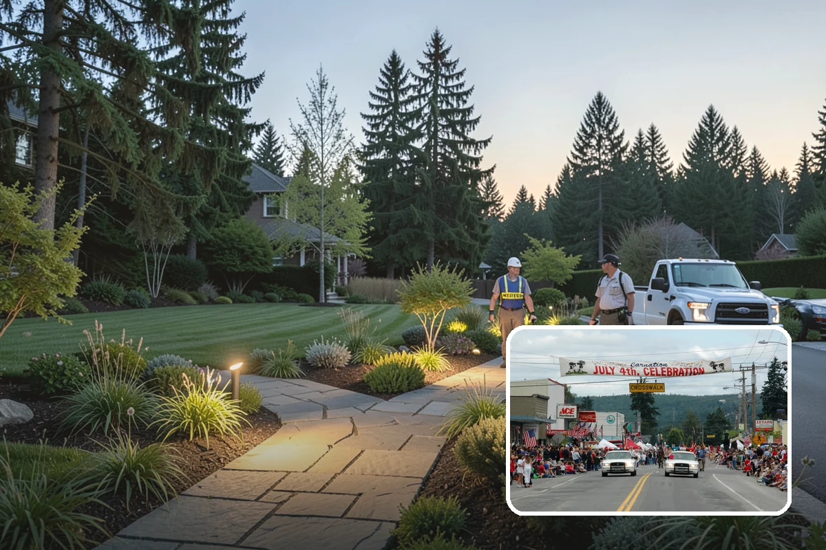Commercial Artificial Turf in Carnation, King County, WA - Green grounds with no maintenance budget