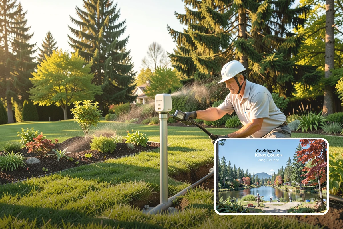 Commercial Artificial Turf in Covington, King County, WA - Green grounds with no maintenance budget