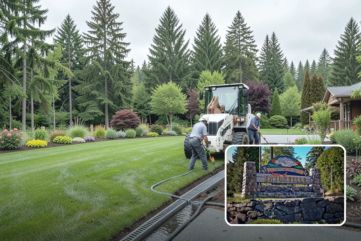Commercial Artificial Turf in Eatonville, Pierce County, WA - Green grounds with no maintenance budget