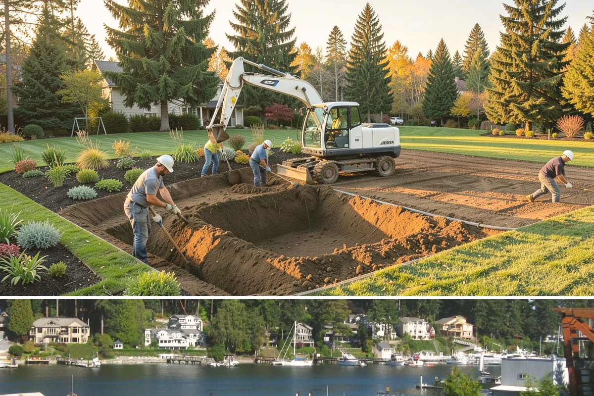 Commercial Artificial Turf in Gig Harbor, Pierce County, WA - Can be installed year-round.