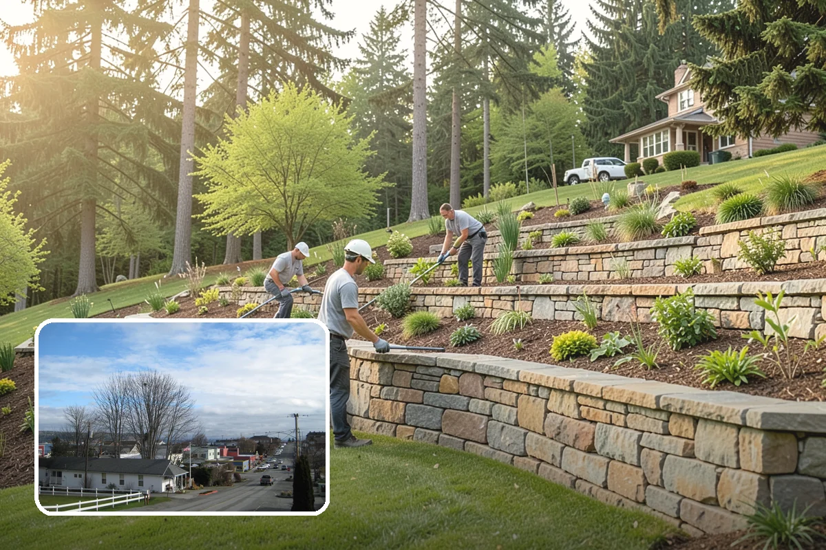 Commercial Artificial Turf in Langley, Island County, WA - Green grounds with no maintenance budget