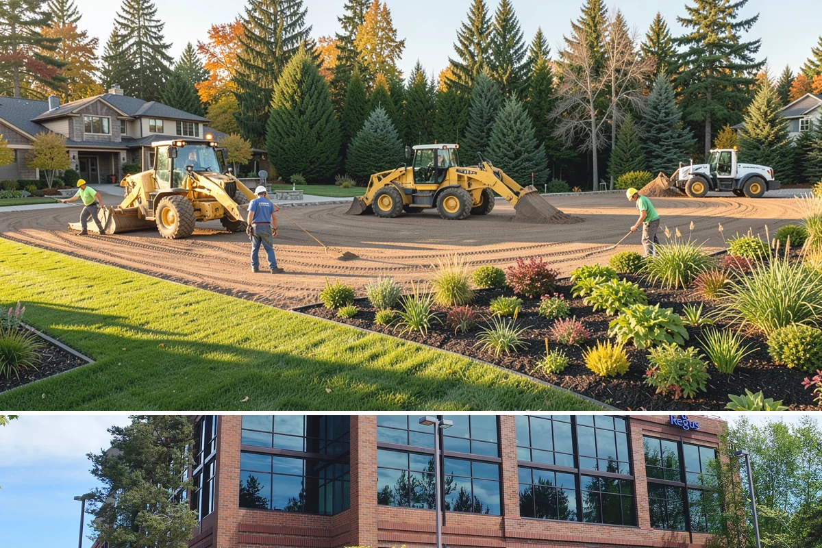 Commercial Artificial Turf in Mountlake Terrace, Snohomish County, WA - Can be installed year-round.