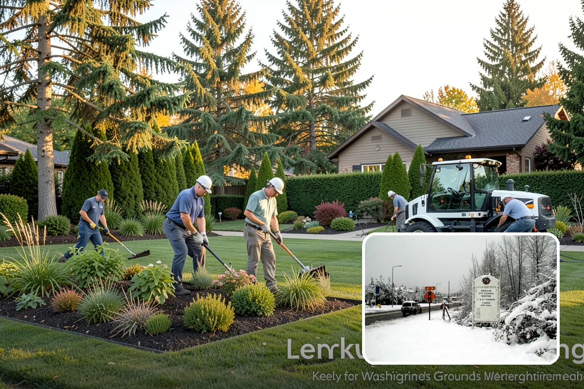 Commercial Artificial Turf in Newcastle, King County, WA - Green grounds with no maintenance budget