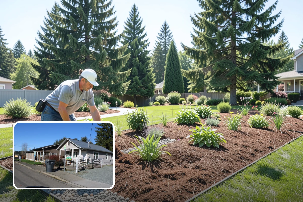 Commercial Artificial Turf in South Prairie, Pierce County, WA - Green grounds with no maintenance budget