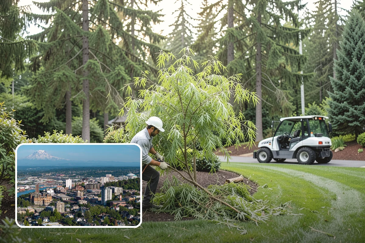 Commercial Artificial Turf in Tacoma, Pierce County, WA - Green grounds with no maintenance budget