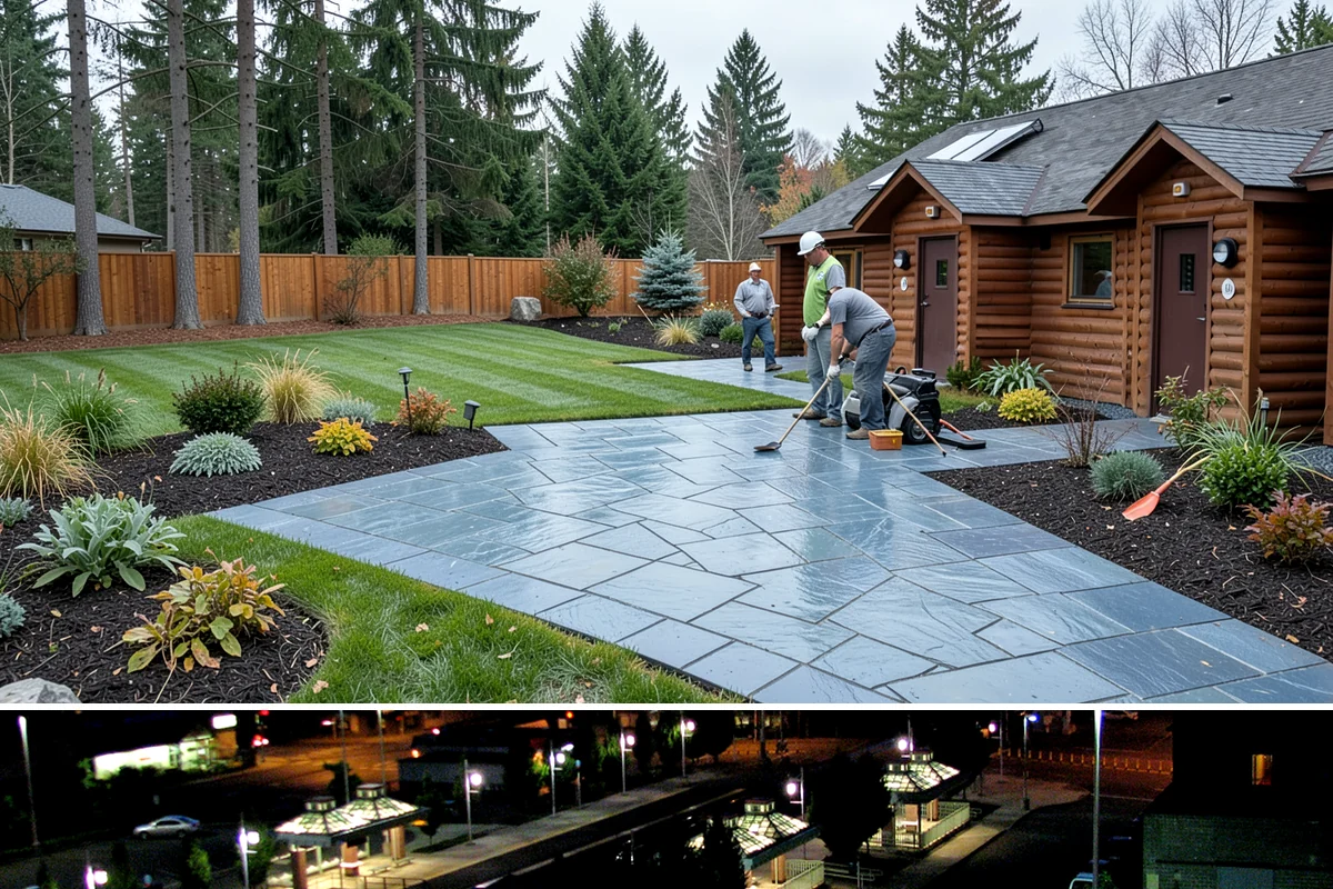 Commercial Landscape Maintenance in Auburn, King County, WA - Delivered on a year-round contract with weekly or biweekly visits in the growing season and reduced winter visits focused on...