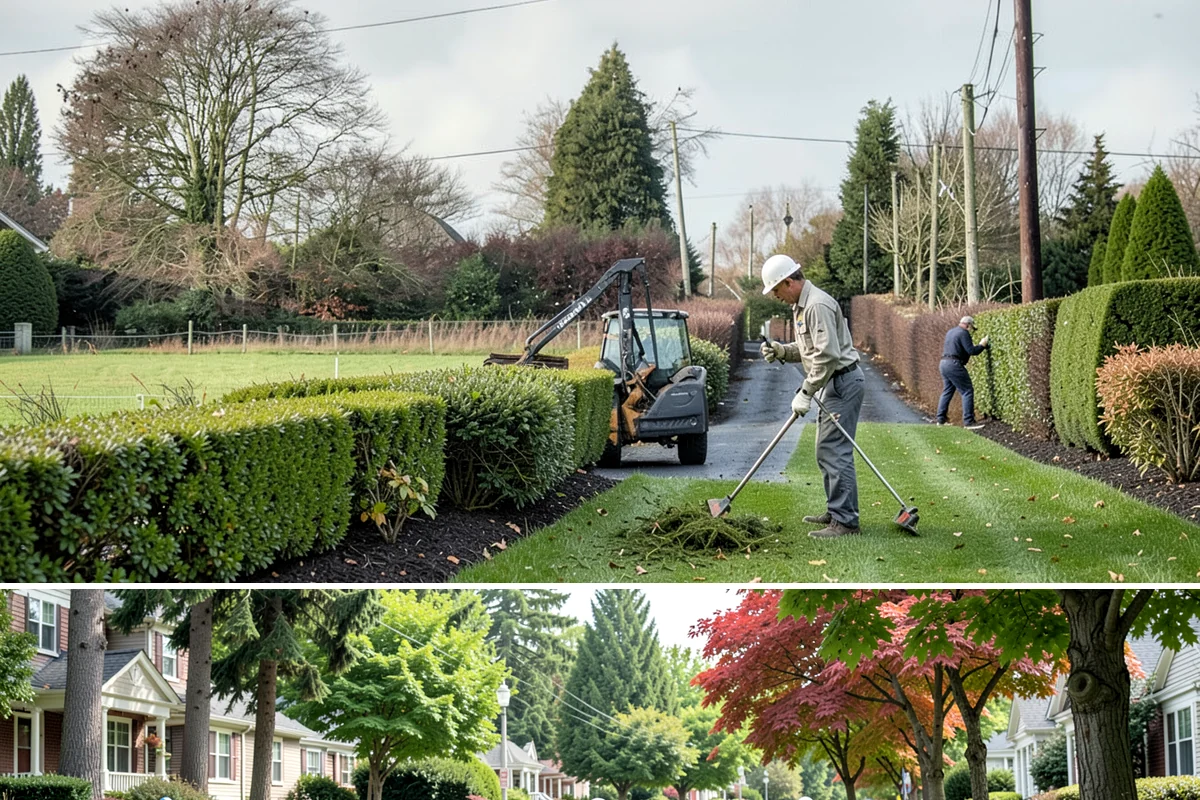 Commercial Landscape Maintenance in Beaux Arts Village, King County, WA - Delivered on a year-round contract with weekly or biweekly visits in the growing season and reduced winter visits focused on...