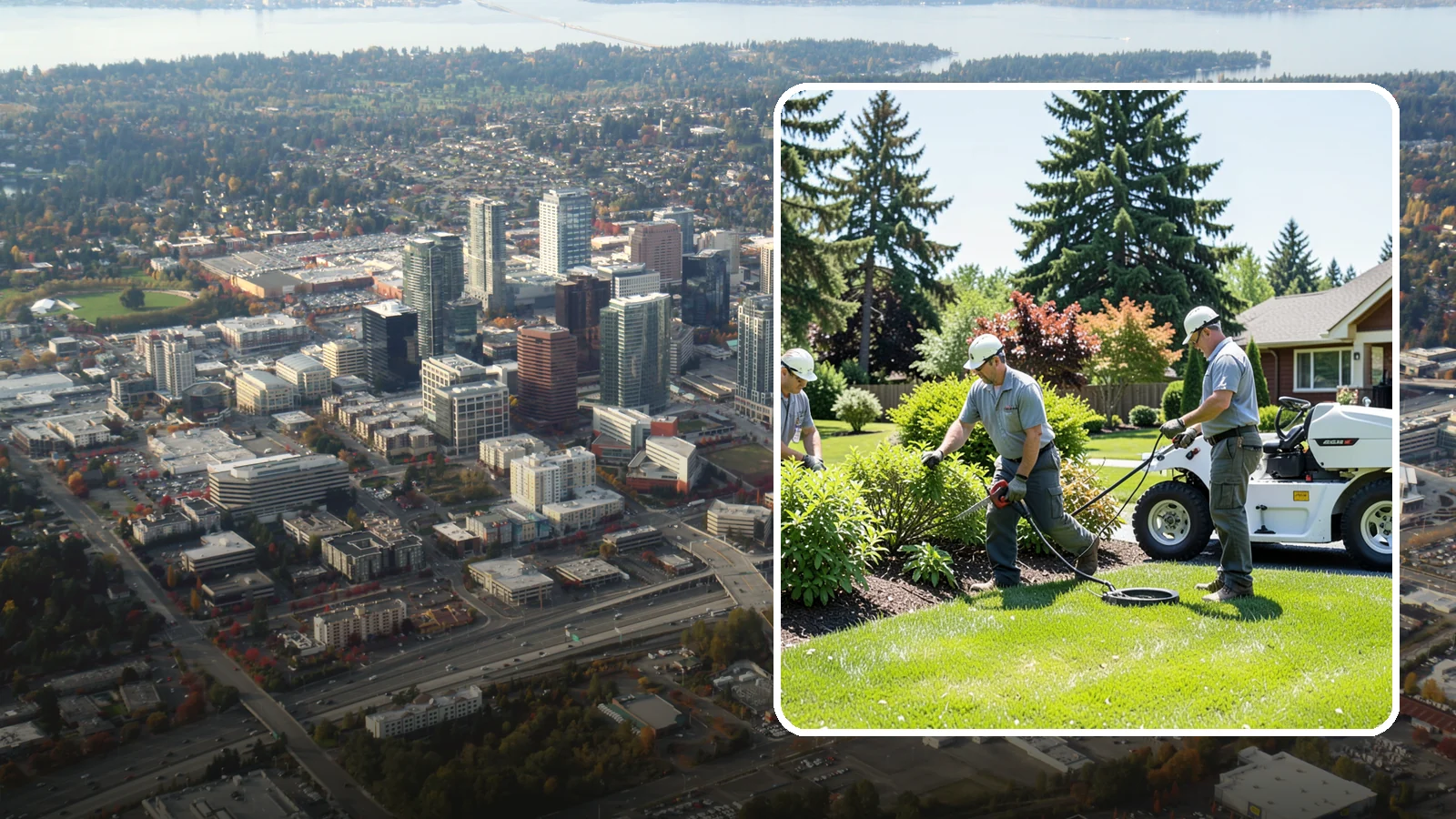 Commercial Landscape Maintenance in Bellevue, King County, WA - Full-service grounds care that keeps Puget Sound commercial properties polished, safe, and welcoming to tenants and customers...