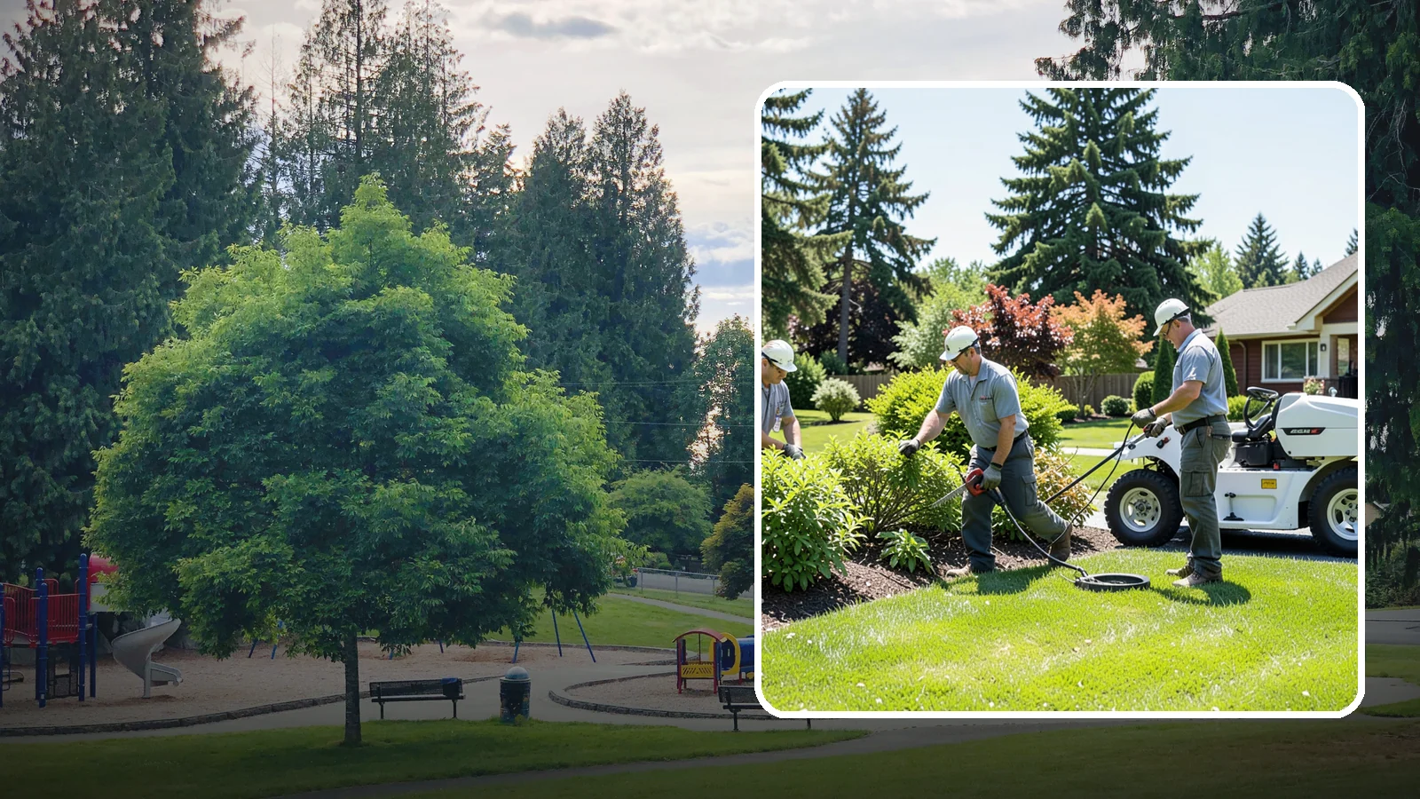 Commercial Landscape Maintenance in Bonney Lake, Pierce County, WA - Full-service grounds care that keeps Puget Sound commercial properties polished, safe, and welcoming to tenants and customers...