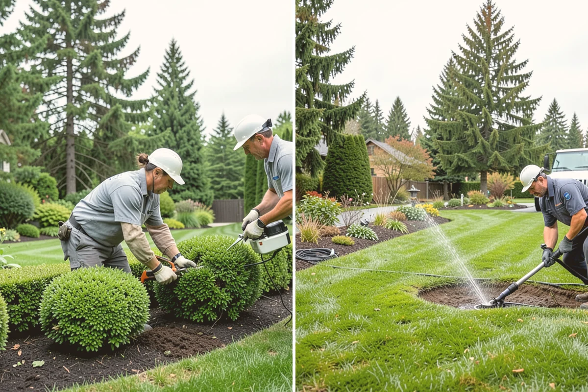 Commercial Landscape Maintenance in Bothell, King County, WA - Assess the site and review lease or ownership maintenance requirements