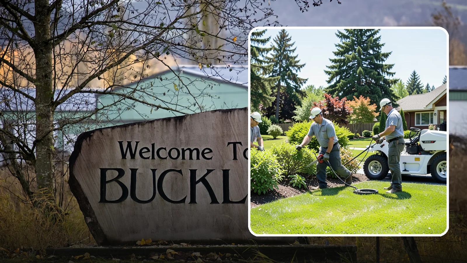 Commercial Landscape Maintenance in Buckley, Pierce County, WA - Full-service grounds care that keeps Puget Sound commercial properties polished, safe, and welcoming to tenants and customers...