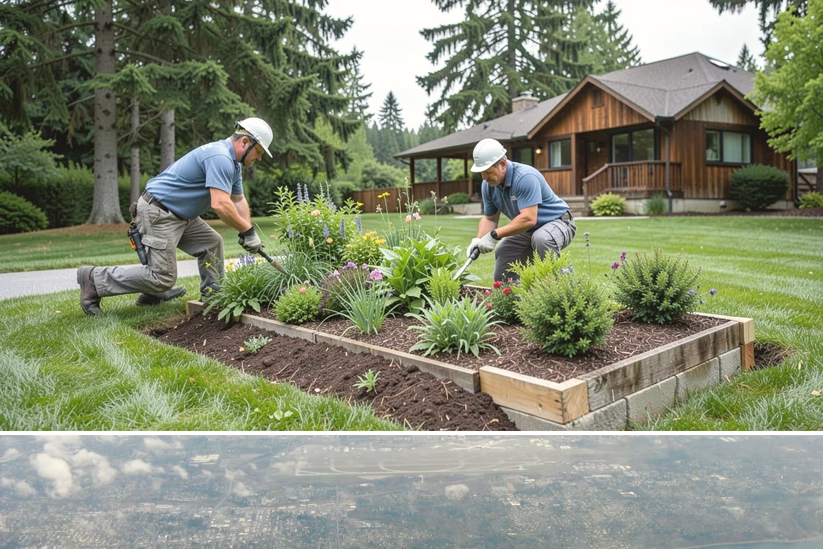 Commercial Landscape Maintenance in Burien, King County, WA - Delivered on a year-round contract with weekly or biweekly visits in the growing season and reduced winter visits focused on...