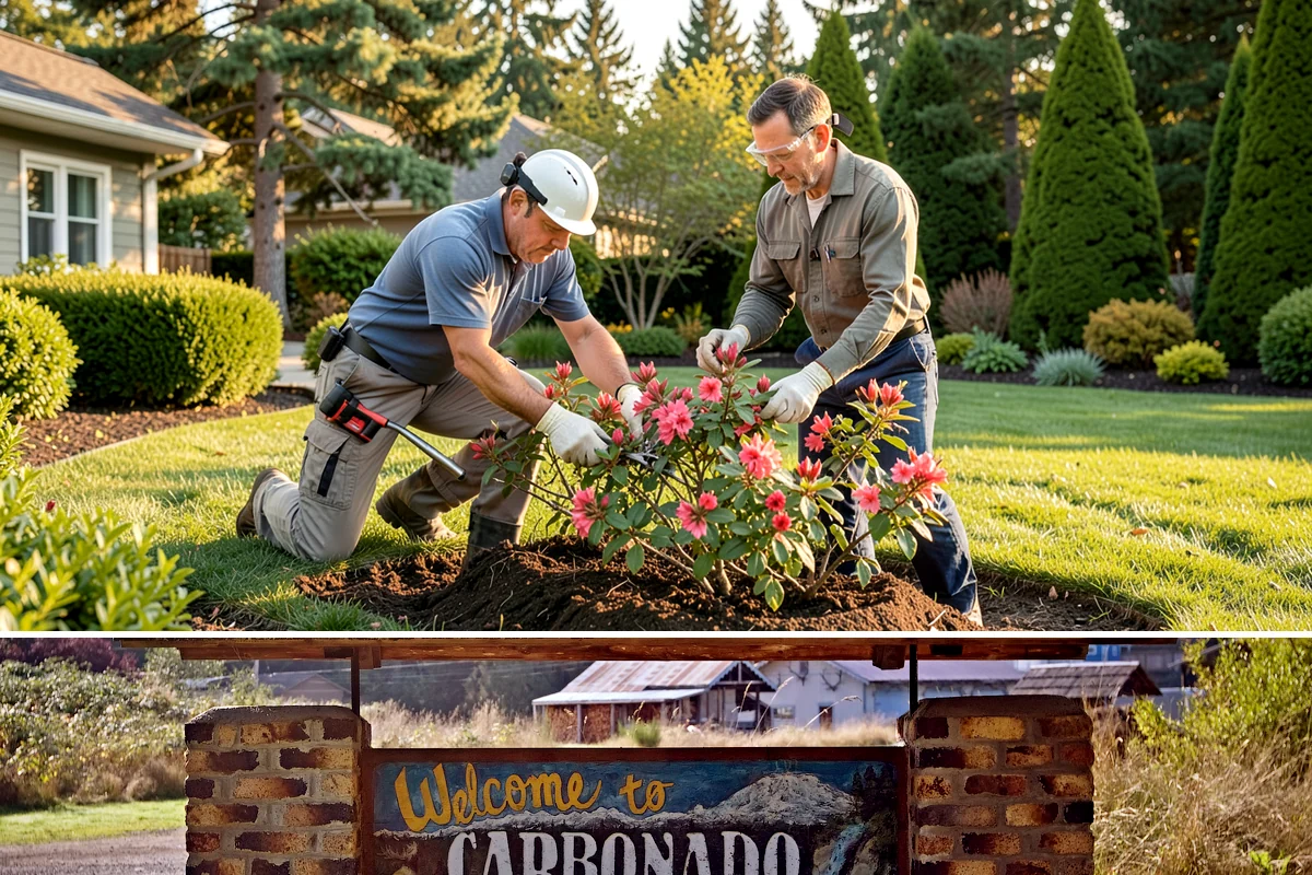 Commercial Landscape Maintenance in Carbonado, Pierce County, WA - Delivered on a year-round contract with weekly or biweekly visits in the growing season and reduced winter visits focused on...