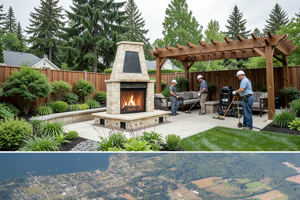 Commercial Landscape Maintenance in Coupeville, Island County, WA - Delivered on a year-round contract with weekly or biweekly visits in the growing season and reduced winter visits focused on...